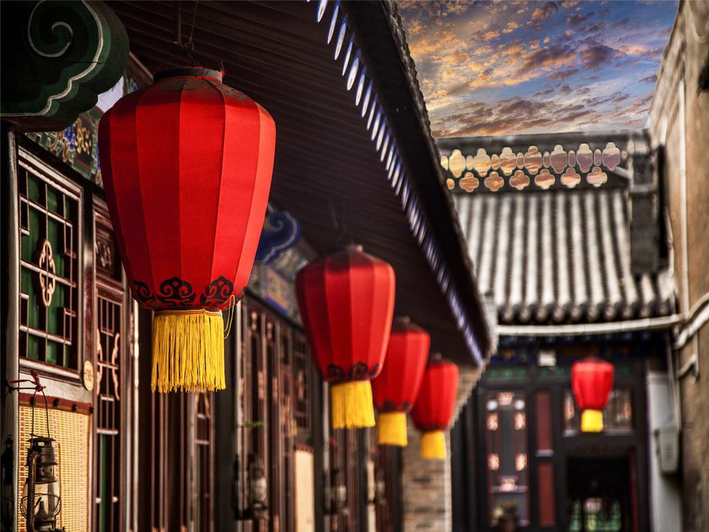 Pingyao Ji Family Courtyard Inn Exterior foto